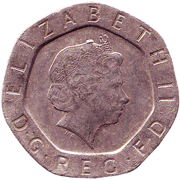 20 Пенсів (Pence) - 2004 - Велика Британія
