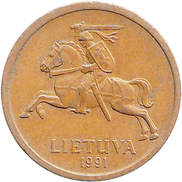 20 Центів (Centu) - 1991 - Литва