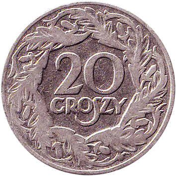 20 Грошів (Groszy) - 1923 - Польща