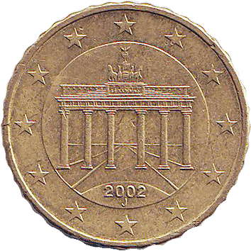 10 Євроцентів (Euro Cent) - 2002 - Німеччина