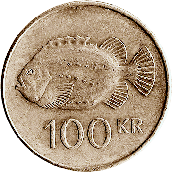 100 Крон (Kronur) - 2004 - Ісландія