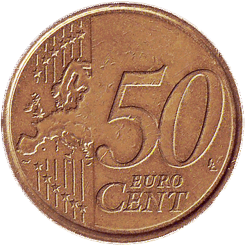 50 Євроцентів (Euro Cent) - 2008 - Бельгія