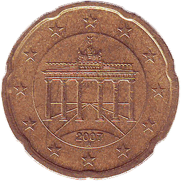 20 Євроцентів (Euro Cent) - 2007 - Німеччина
