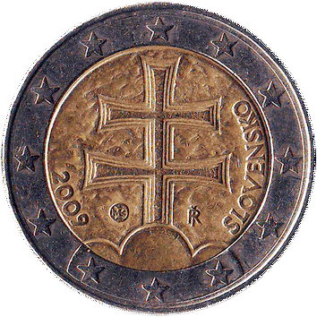 2 Євро (Euro) - 2009 - Словаччина