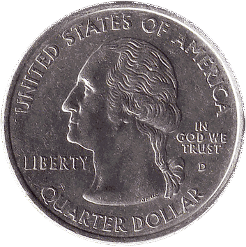 25 центів США - 2005 (квотер: Орегон)