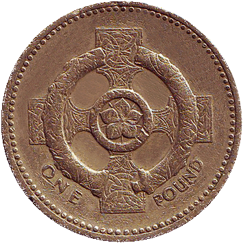 1 Фунт (Pound) - 1996 - Велика Британія