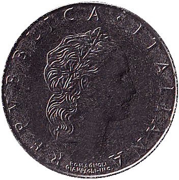 50 Лір (Lire) - 1992 - Італія