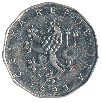 2 Крона - 1993 - Чехія
