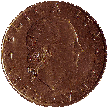 200 Лір (Lire) - 1993 - Італія - 70-річчя військової авіації