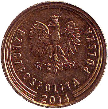 1 Грош (Grosz) - 2014 - Польща