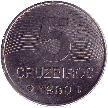 5 Крузейро (Cruzeiros) - 1980 - Бразилія