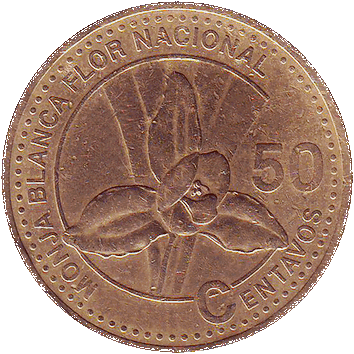 50 Сентаво (Centavos) - 2007 - Гватемала