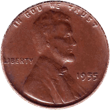 1 Цент (Cent) - 1955 - США
