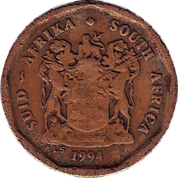 10 Центів (Cents) - 1994 - Південно-Африканська Республіка