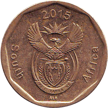 20 Центів (Cents) - 2015 - Південно-Африканська Республіка