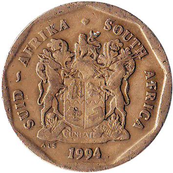 50 Центів (Cents) - 1994 - Південно-Африканська Республіка
