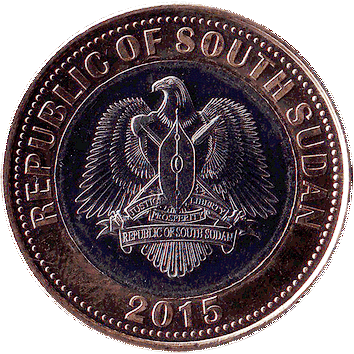 2 Фунти (Pounds) - 2015 - Південний Судан