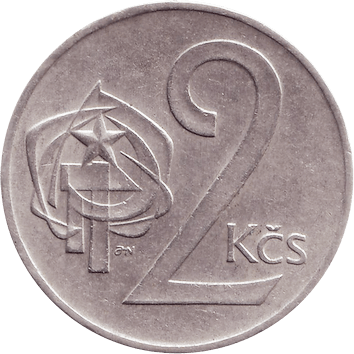 2 Крони (Koruny) - 1973 - Чехословаччина
