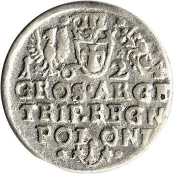 Трояк (3 Гроша) - 1624 - Польща