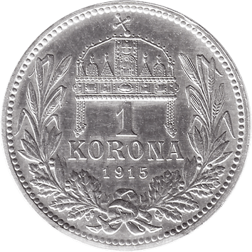 1 Корона - 1915 - Угорщина