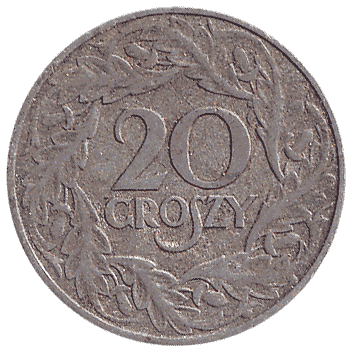 20 Грош - 1923 - Польща