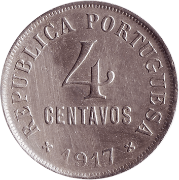 4 Сентаво - 1917 - Португалія