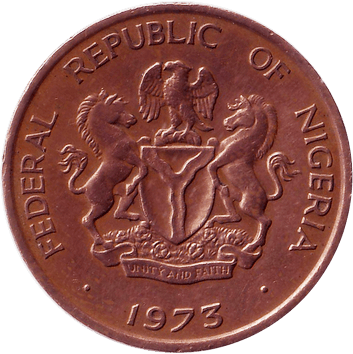 1 Кобо - 1973 - Нігерія