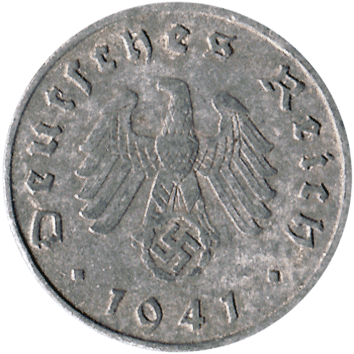 10 Рейхспфенігів (Reichspfennig) - 1941 - Німеччина