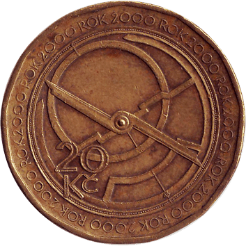 20 Крон - 2000 - Чехія