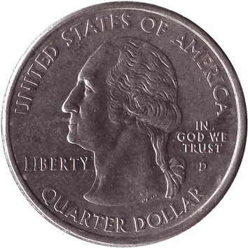 25 Центів (Cents) ("квотер" – "quarter") - 2002 - штат Огайо - США