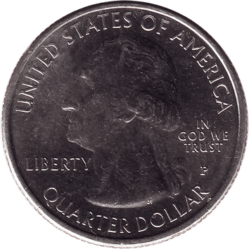 25 Центів (Cents) ("квотер" – "quarter") - 2018 - США (штат Вісконсін, Національні озерні узбережжя островів Апостол)