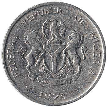 5 Кобо - 1974 - Нігерія