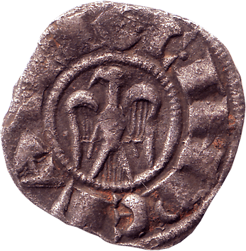 Денаро - 1194-1196 - Королівство Сицилія - Генріх VI Гогенштауфен