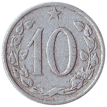 10 Гелер - 1962 - Чехословаччина