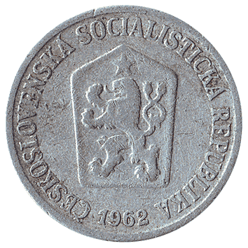 10 Гелер - 1962 - Чехословаччина