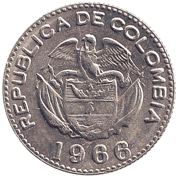 10 Сентаво - 1966 - Колумбія