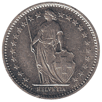 1/2 Франк - 1979 - Швейцарія