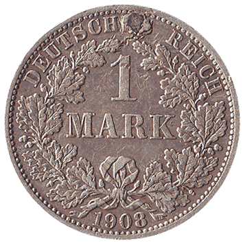 1 Марка - 1908 - Німеччина