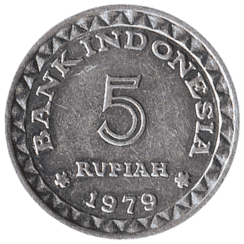 5 Рупія - 1979 - Індонезія