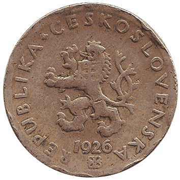 20 Гелер - 1926 - Чехословаччина