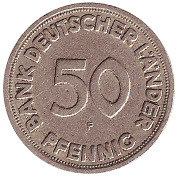 50 Пфеніг - 1949 - Німеччина