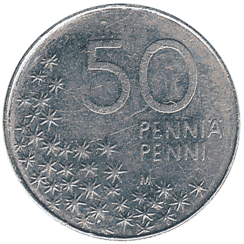 50 Пенні - 1992 - Фінляндія