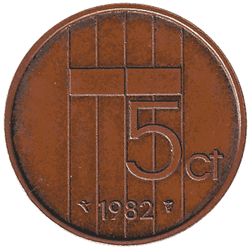 5 Цент - 1982 - Нідерланди