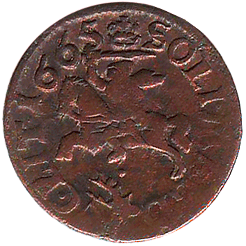 Солід - Solidus) (Боратинка - Boratynka) - 1665 - Литва - Річ Посполита
