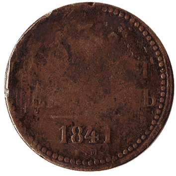 3 Копійка - 1841 -  росія