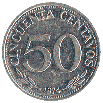 50 Сентаво - 1974 - Болівія