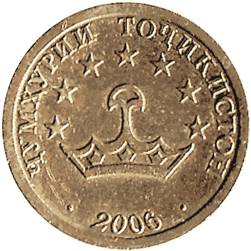 20 Дірам - 2006 - Таджикистан