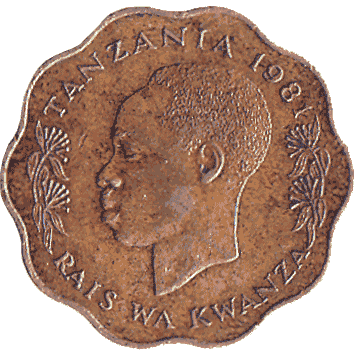 10 Цент - 1981 - Танзанія