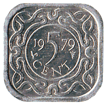 5 Цент - 1979 - Суринам