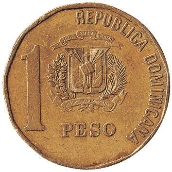 1 Песо - 1992 - Домініканська Республіка